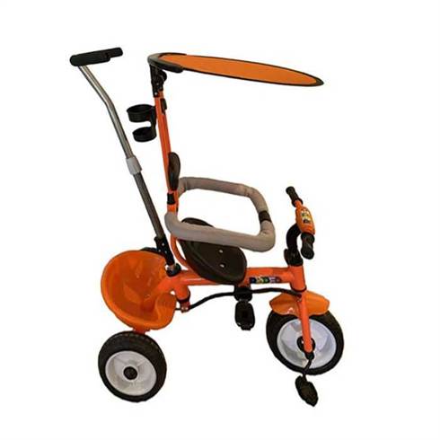 tricycle-rodeo-k007-avec-canne-directionnel-et-pare-soleil-orange