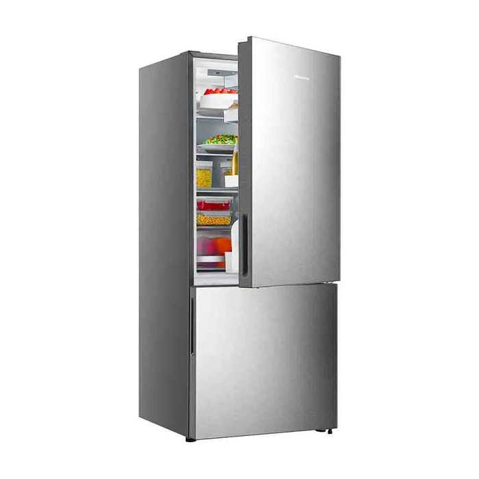 refrigerateur-hisense-408l-nofrost-inox-rm-55wc