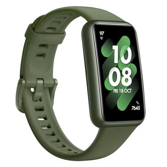 bracelet-connecte-huawei-band-7-vert