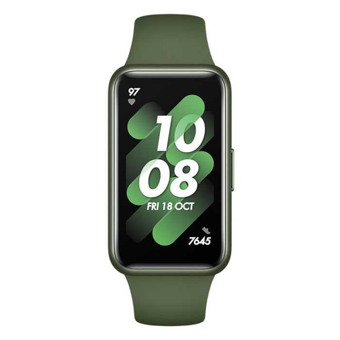 bracelet-connecte-huawei-band-7-vert