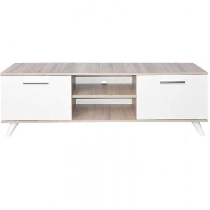 table-tv-sotufab-joy-chene-brut-blanc