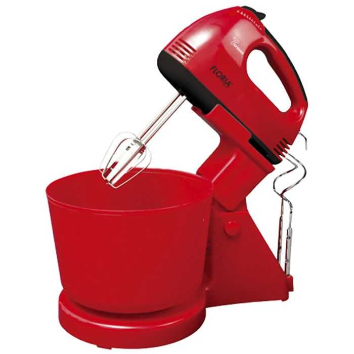 batteur-avec-bol-floria-zln7575-150w-rouge