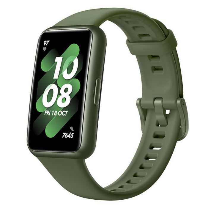 bracelet-connecte-huawei-band-7-vert
