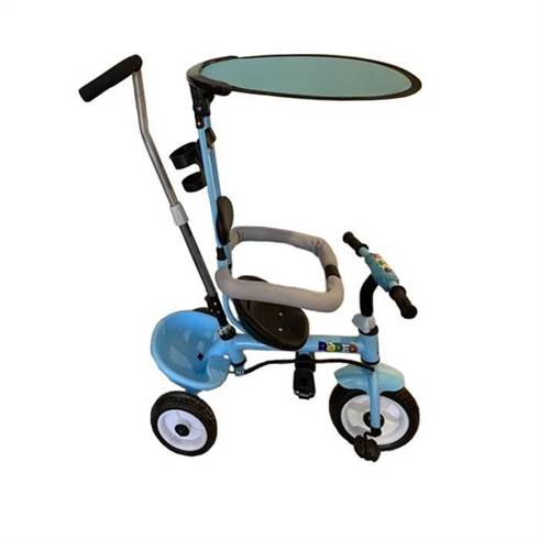 tricycle-rodeo-k007-avec-canne-directionnel-et-pare-soleil-bleu